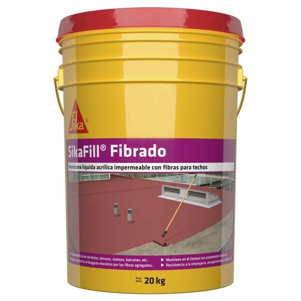 DistroCompras - SikaFill Fibrado - 20kg